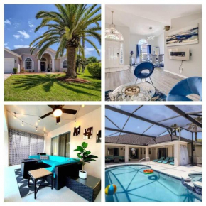NEW Modern Relaxing 4 Bedroom Pool Villa Near Disney's Parks